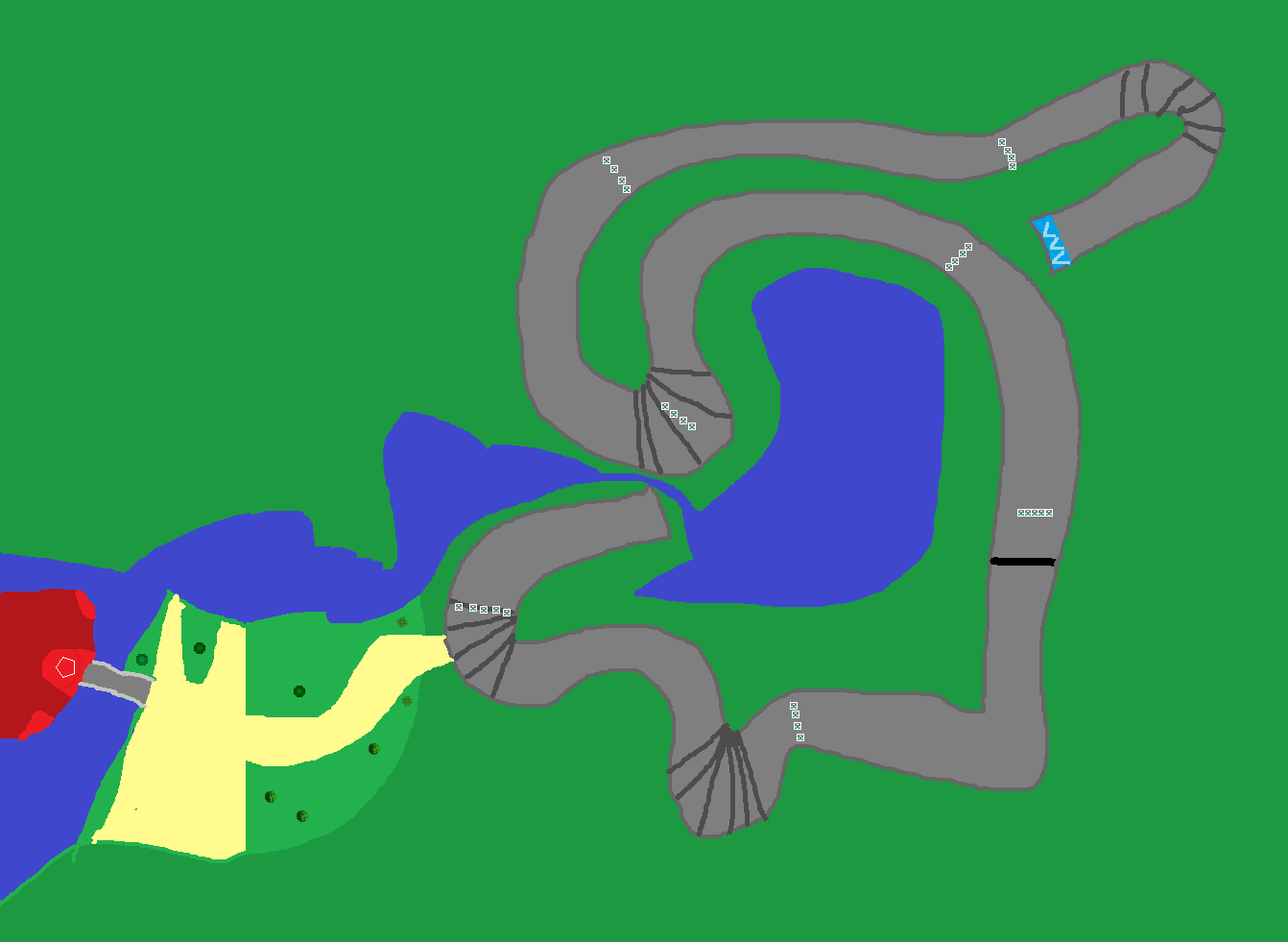 Royal Raceway - Mario Kart PC