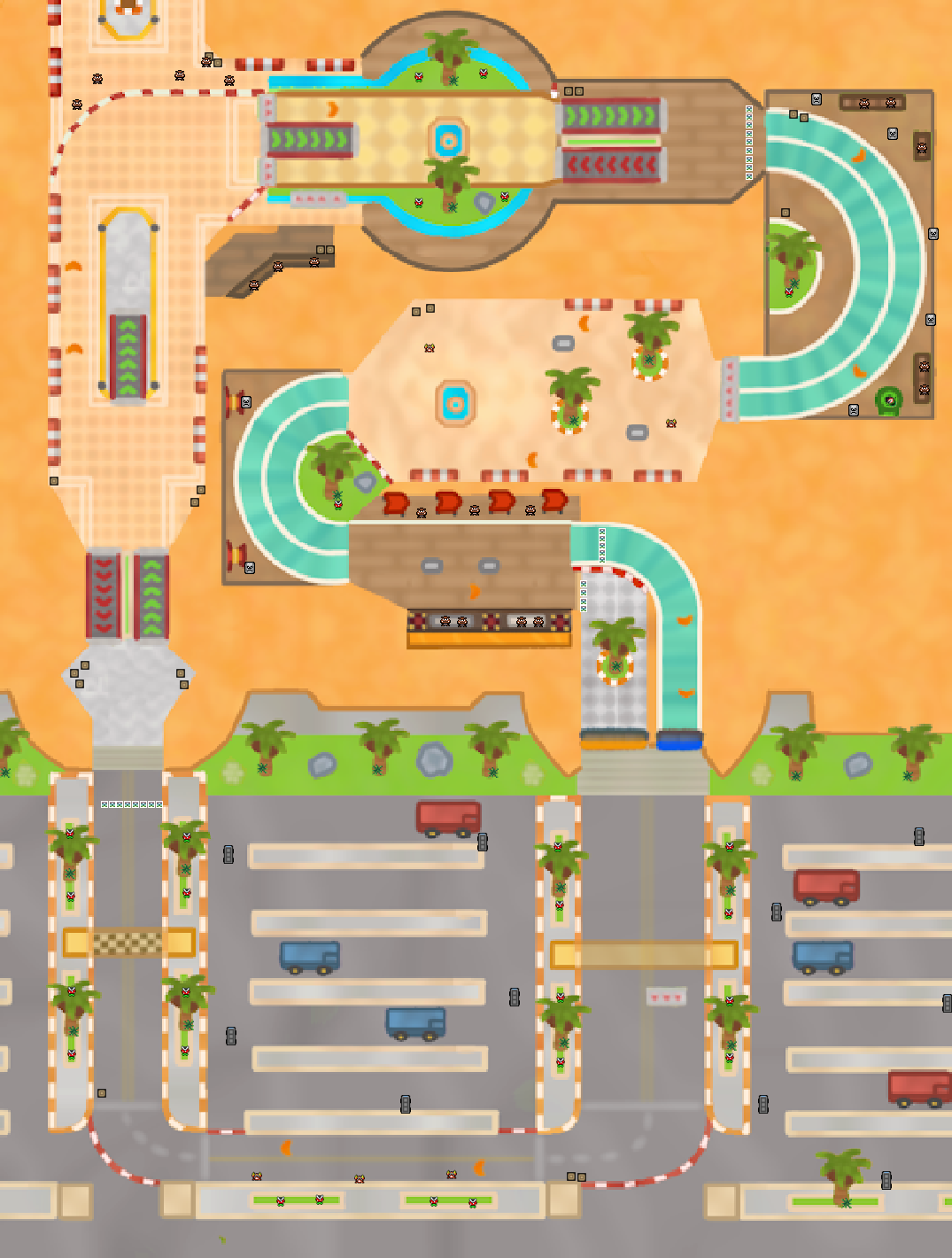 Coconut Mall - Mario Kart PC
