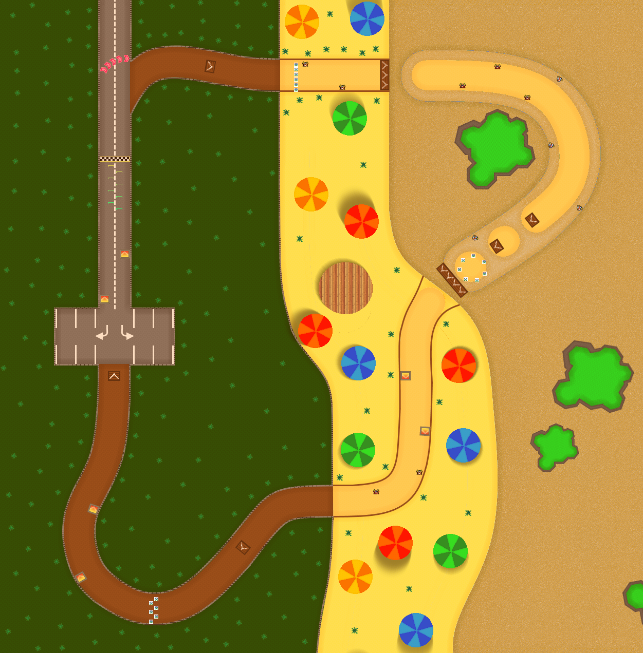 Piantas Beach Mario Kart Pc 
