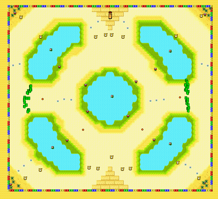 Battle Course 2 (Race) - Mario Kart PC