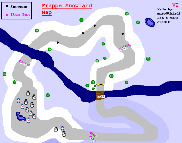 n64 Frappe Snowland - Mario Kart PC