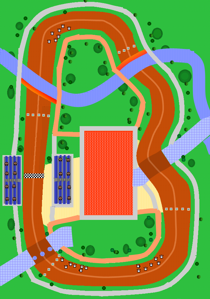 Moo Moo Farm - Mario Kart PC