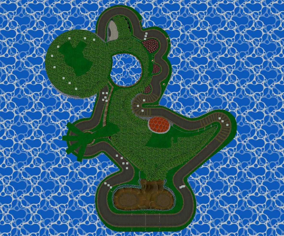 Yoshi Circuit - Mario Kart PC