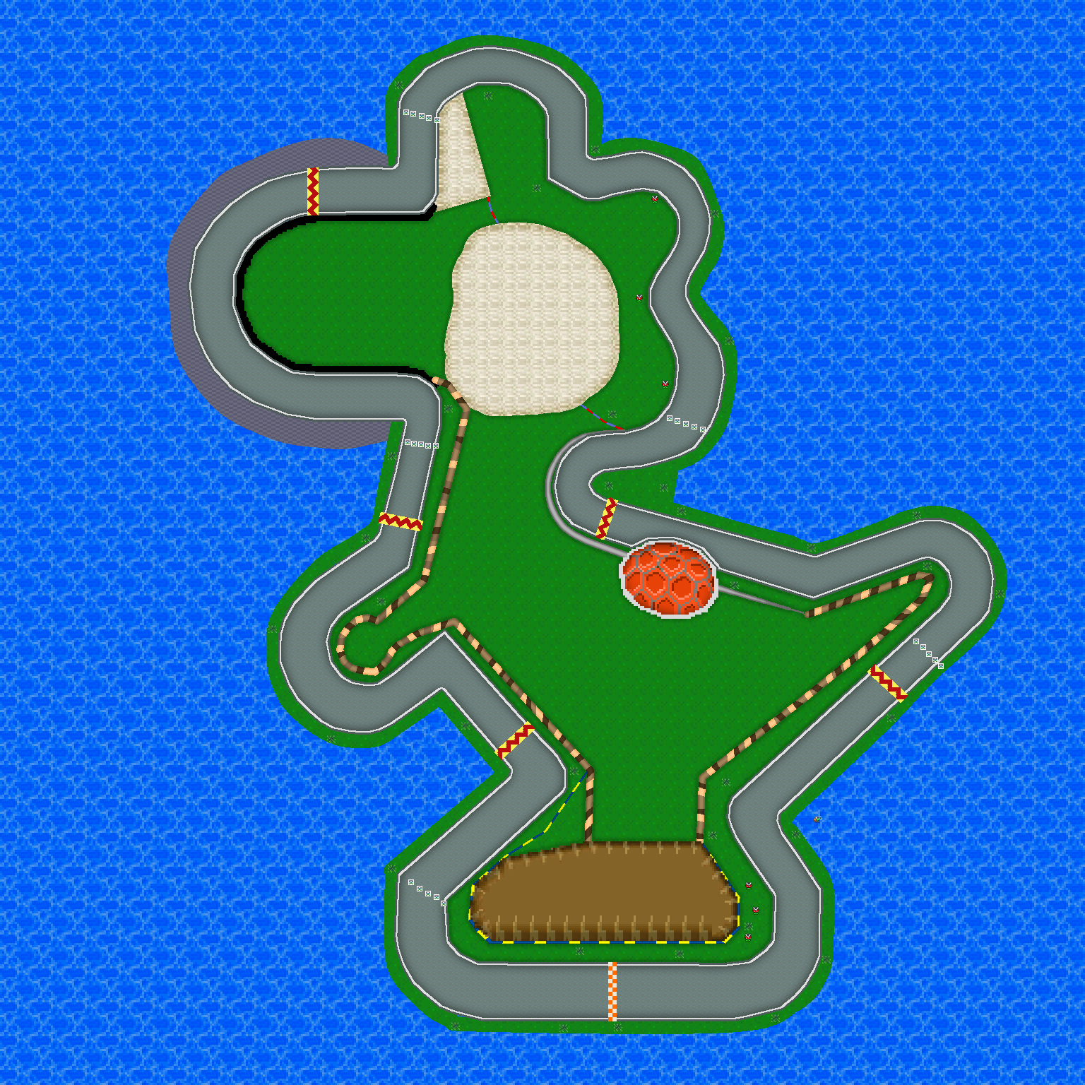 Yoshi Circuit - Mario Kart PC