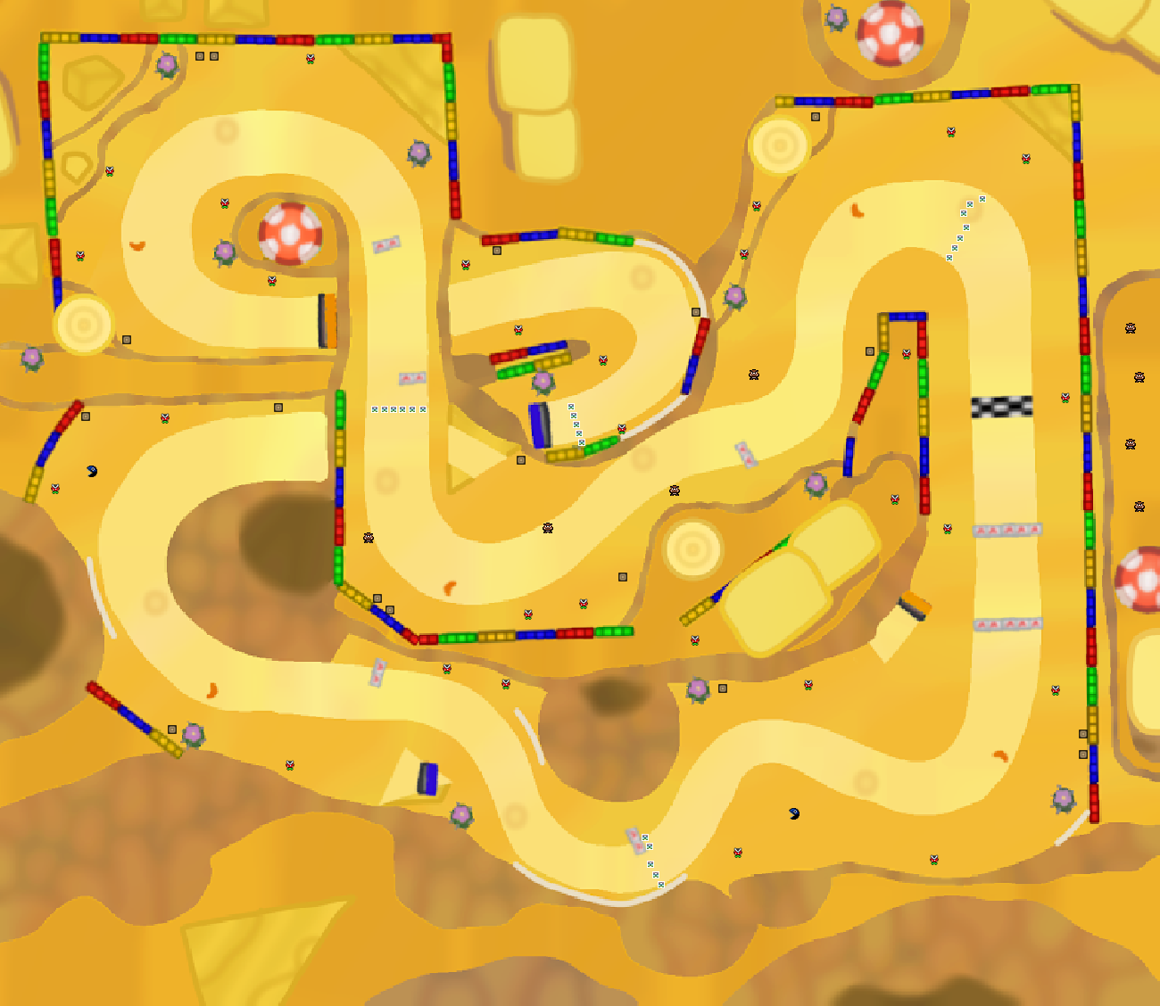 Cheese Land - Mario Kart PC