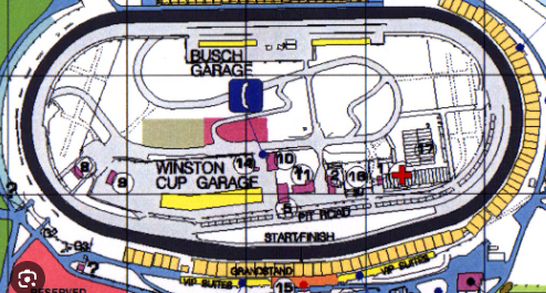 Rockingham speedway - Mario Kart PC