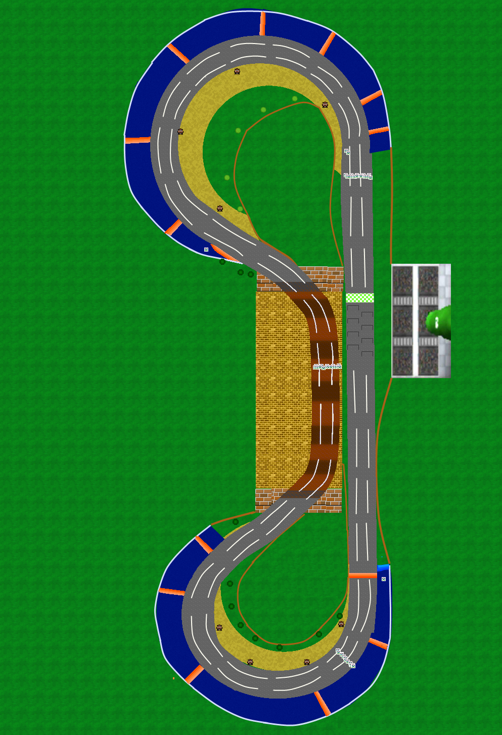 n64 Luigi Raceway - Mario Kart PC