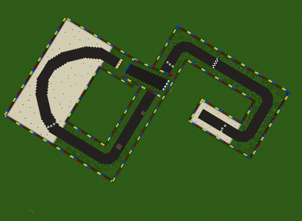 Minecraft Curcuit - Mario Kart PC