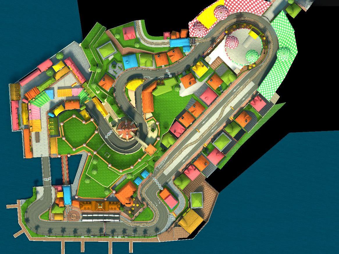 toad town - Mario Kart PC