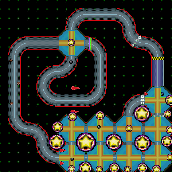 Mini Pinball Course - Mario Kart PC