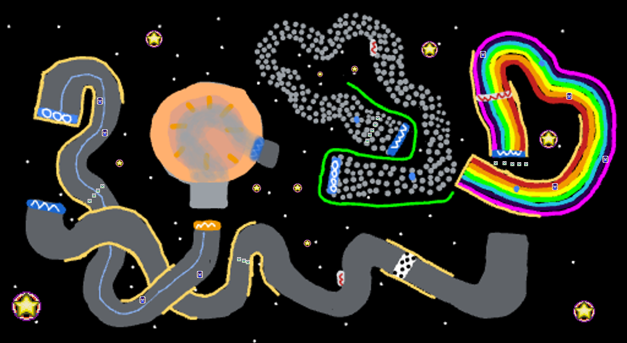 Galactic Roadway - Mario Kart PC
