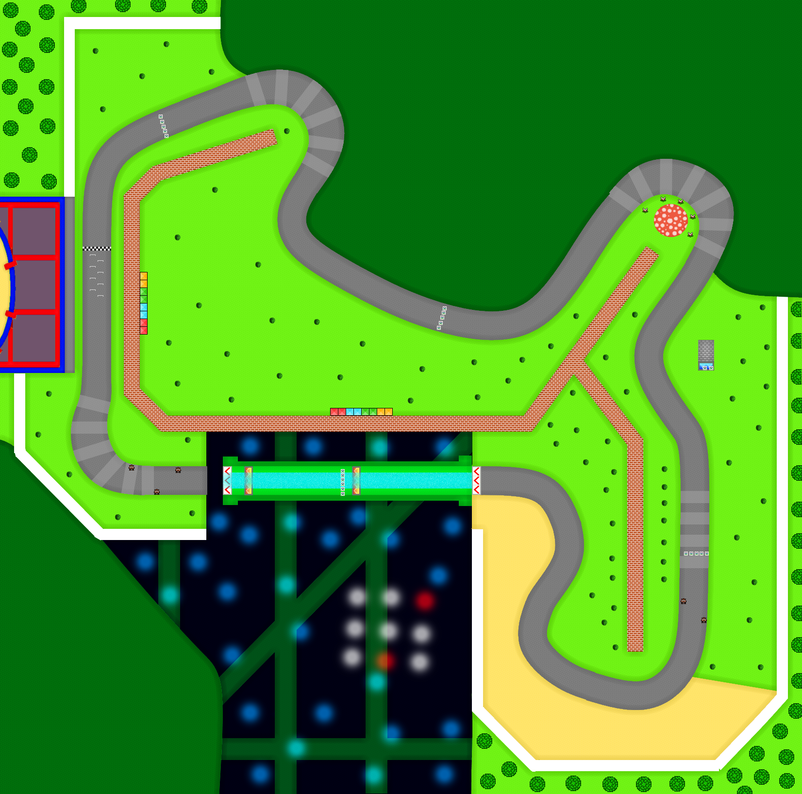 Mario Raceway - Mario Kart PC