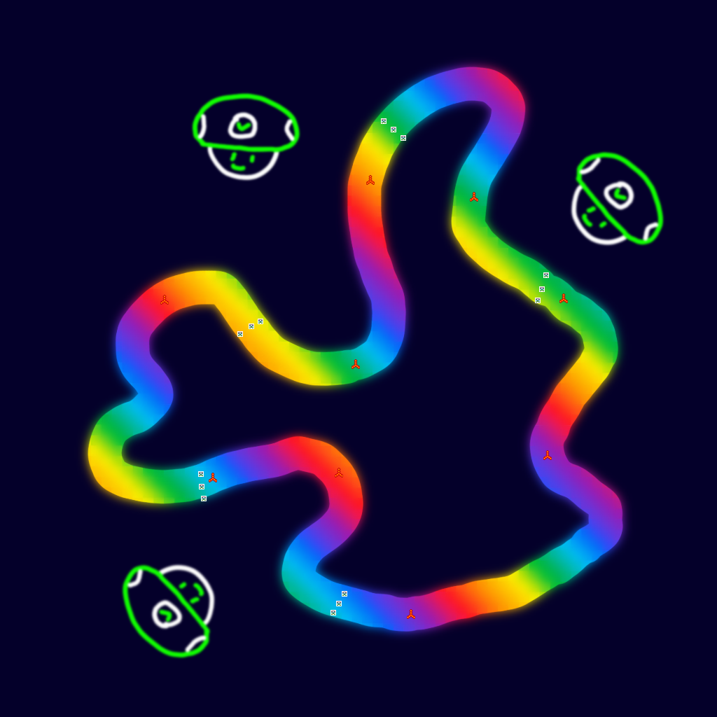 rainbow road - Mario Kart PC