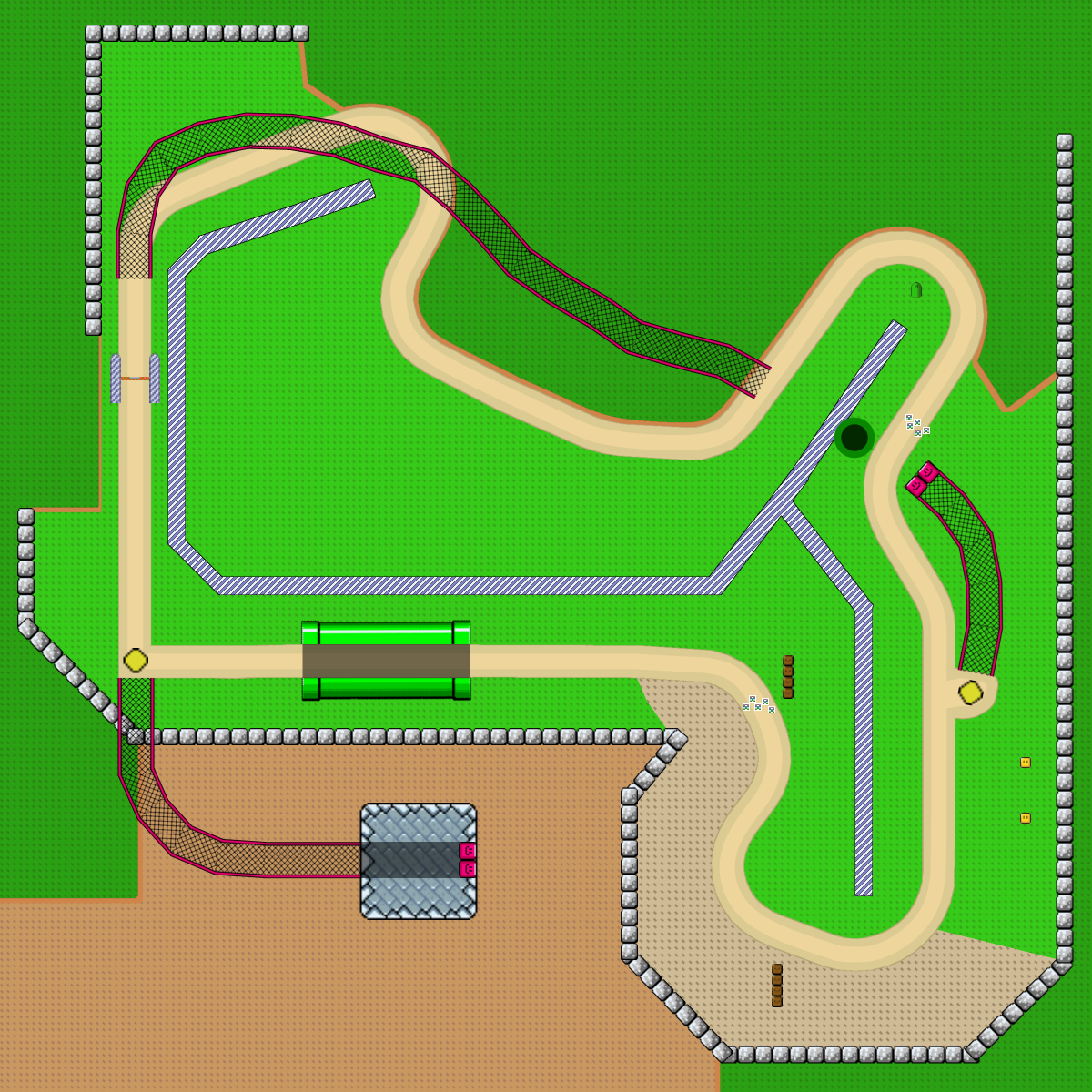 SMW Raceway R/T - Mario Kart PC