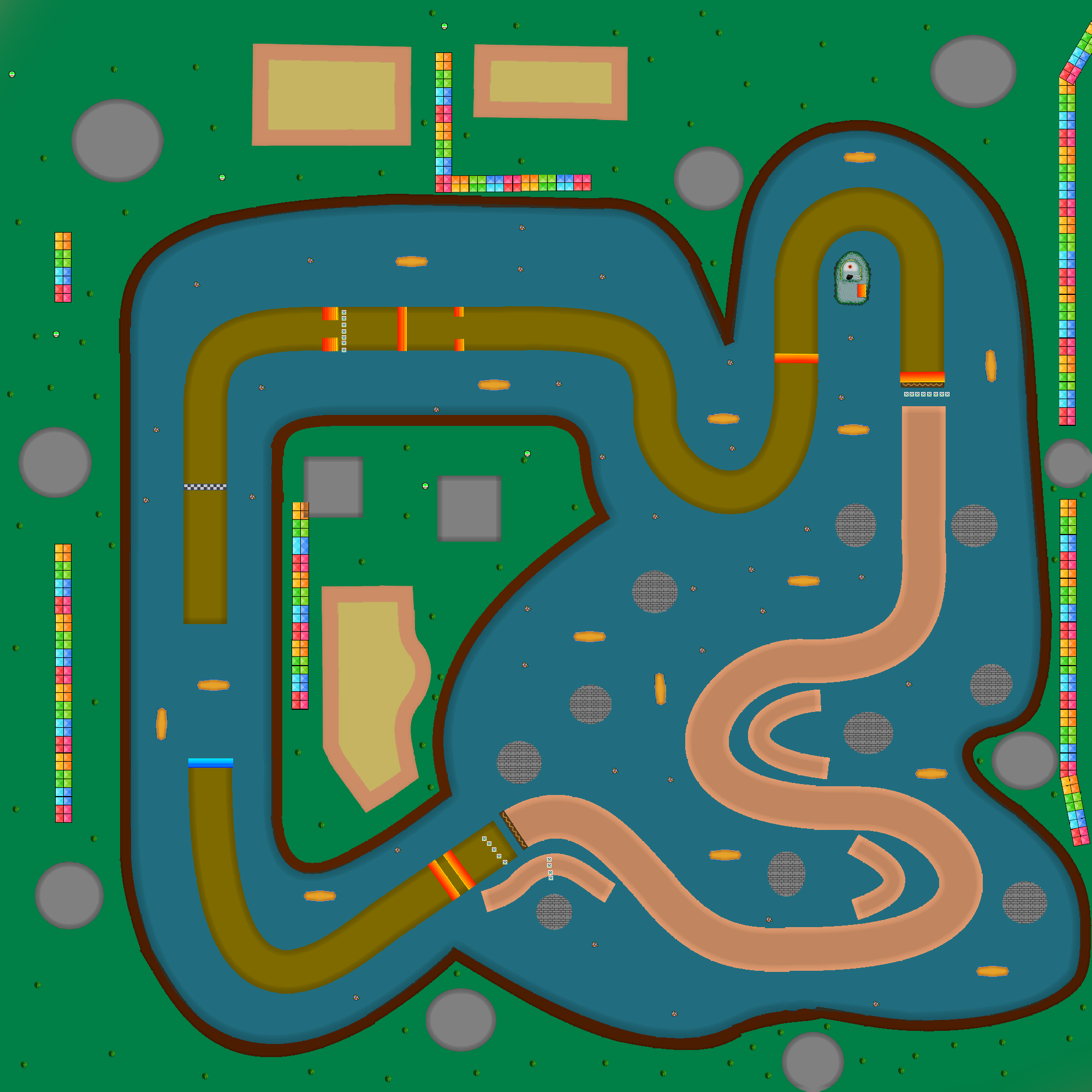 Misty Ruins - Mario Kart PC