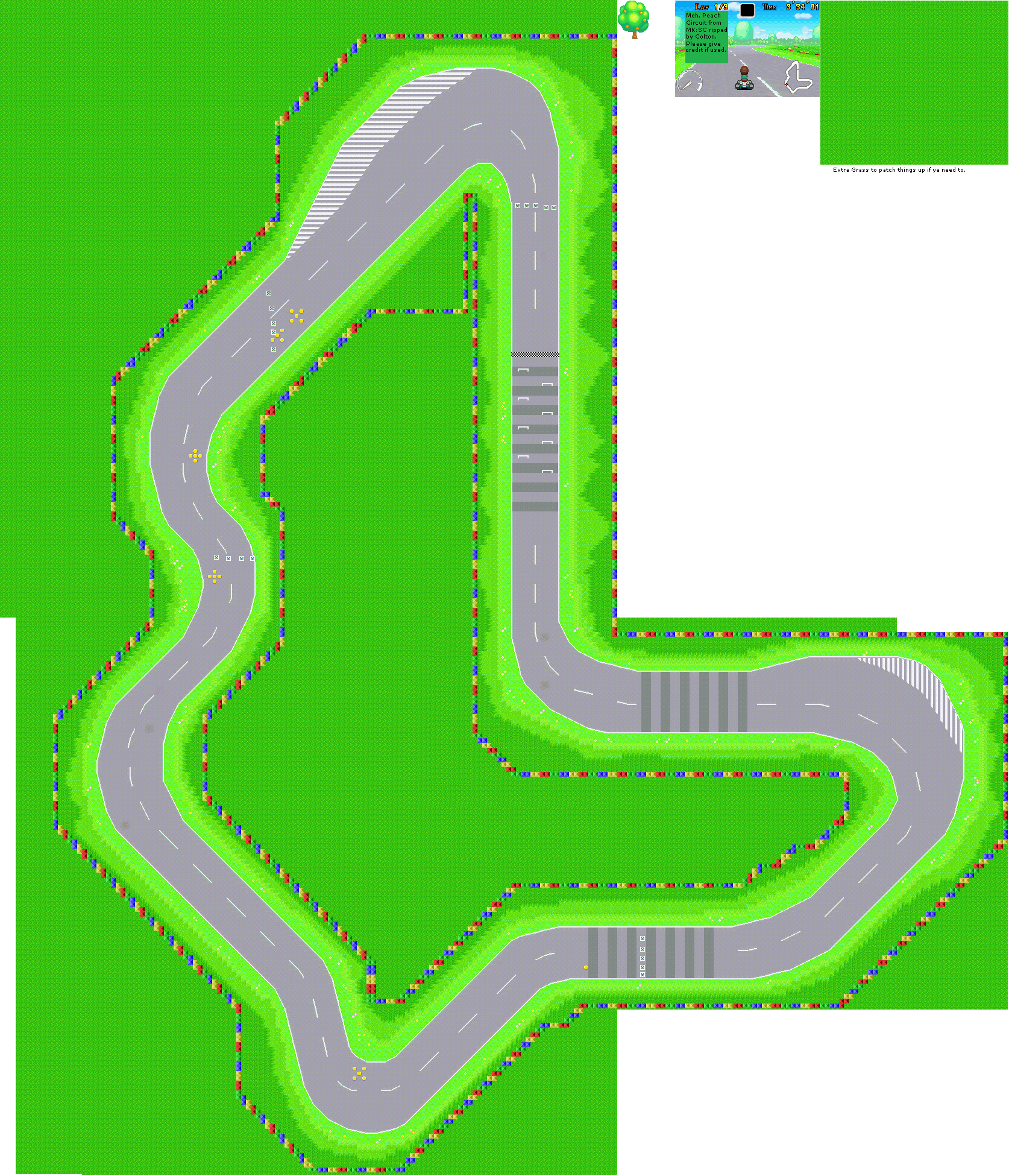 Peach Circut - Mario Kart PC