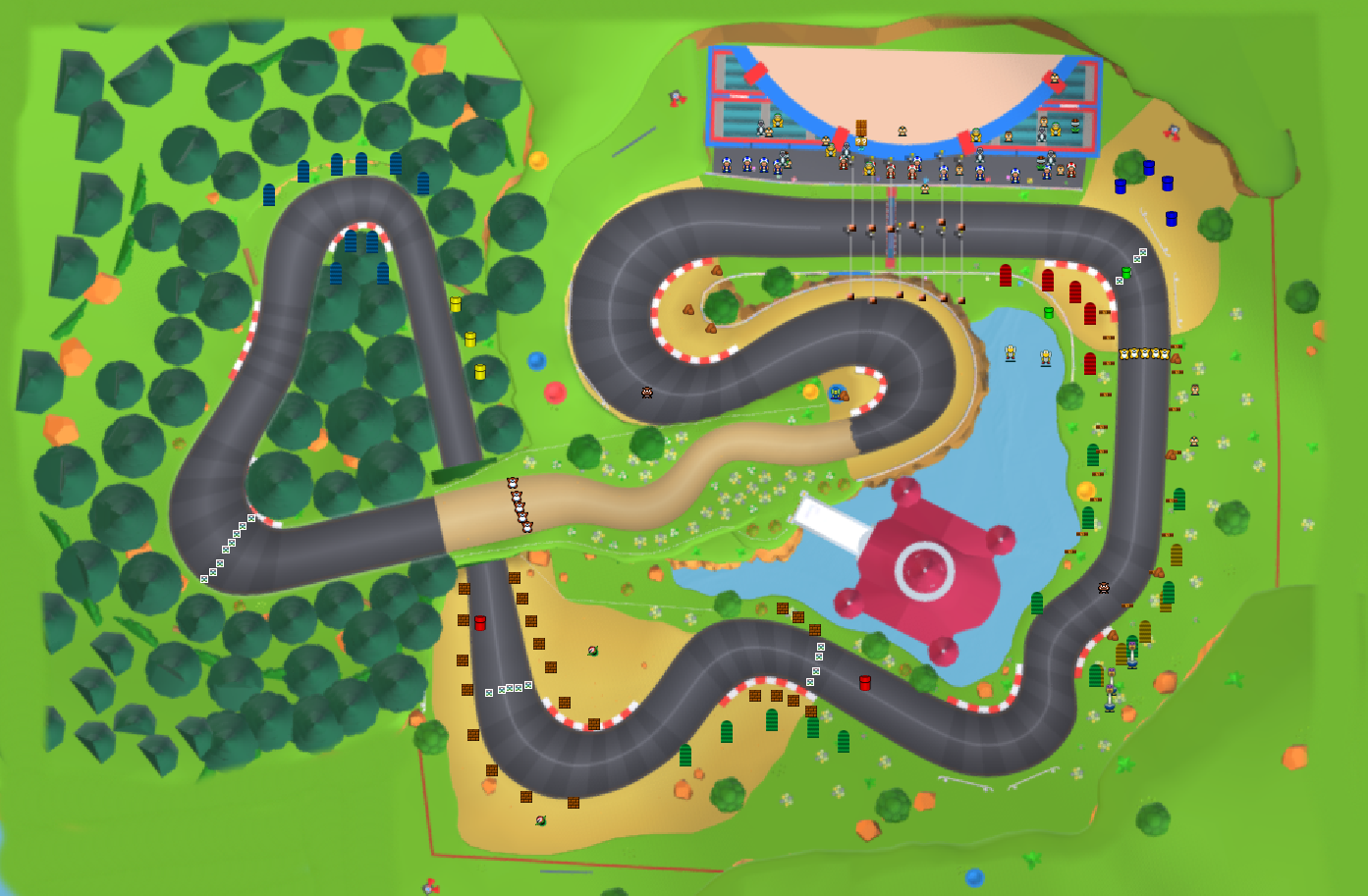 Mario Circuit - Mario Kart PC