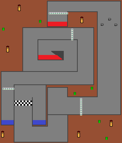Sunset Speedway - Mario Kart PC