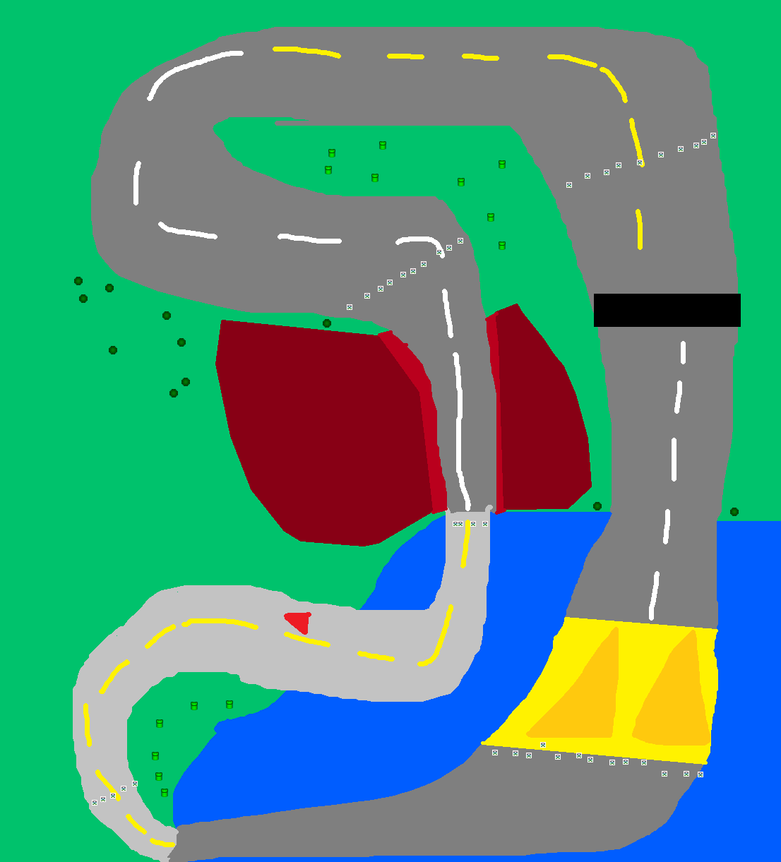 Luigi Raceway - Mario Kart PC