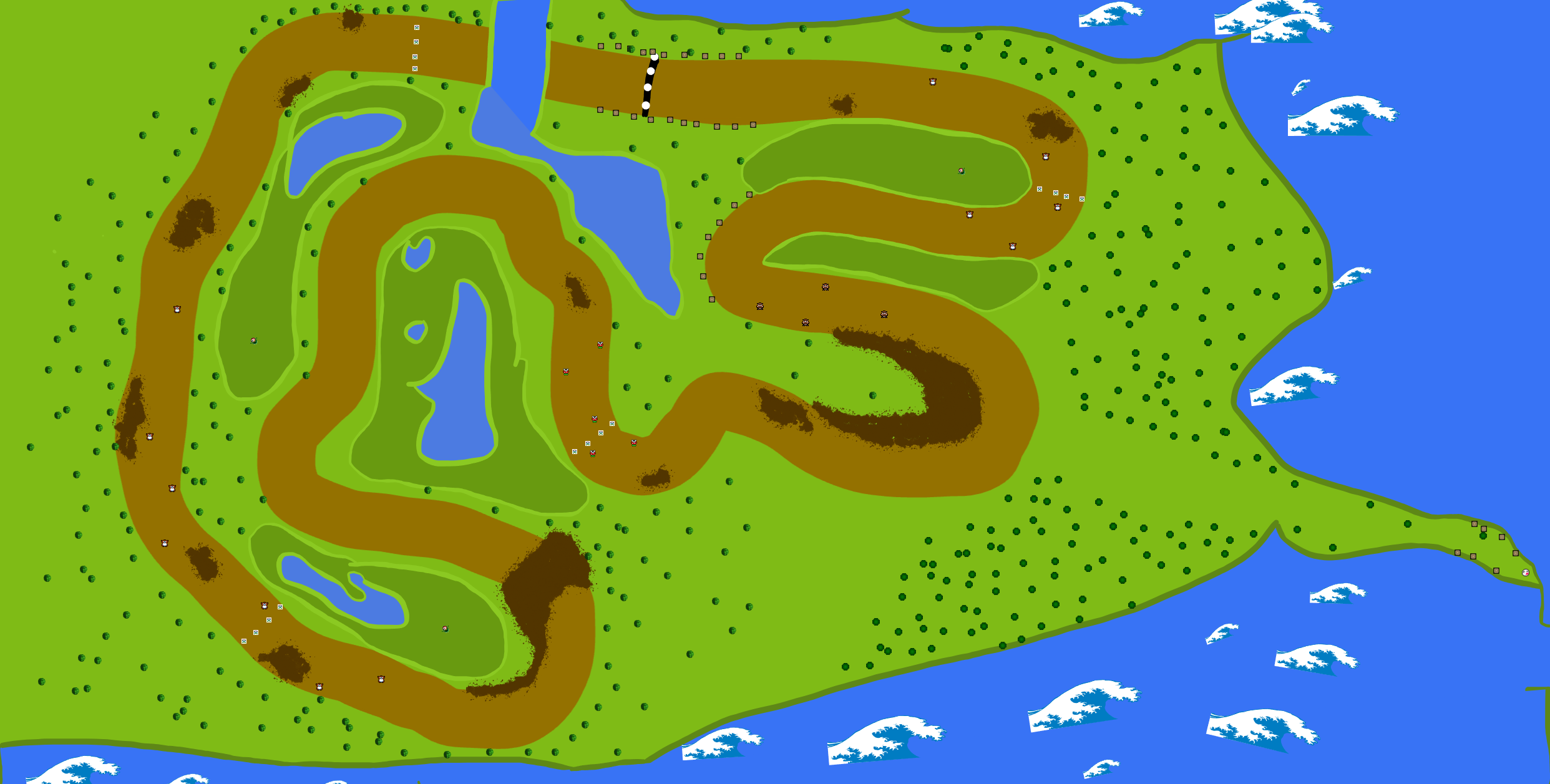 mud island - Mario Kart PC