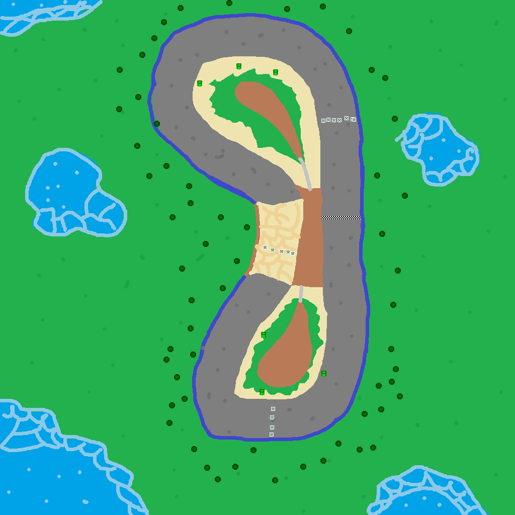 N64 Luigi Raceway - Mario Kart PC