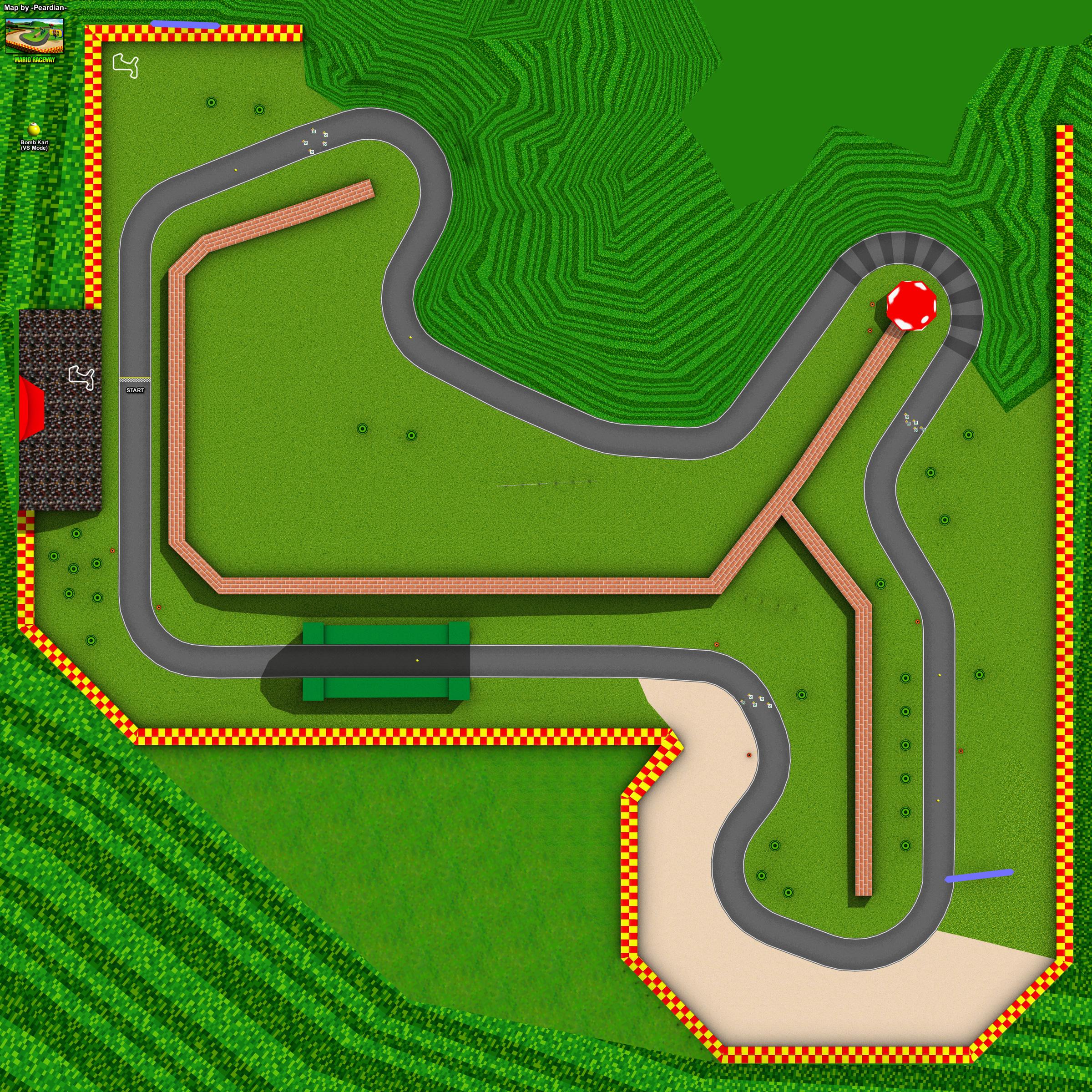 Mario Raceway - Mario Kart PC