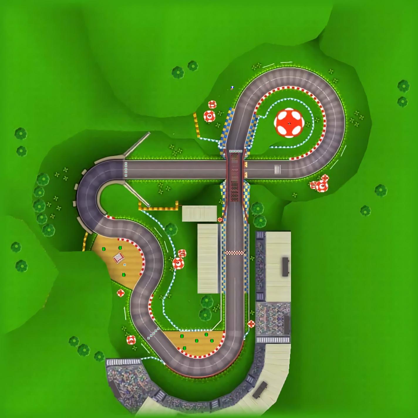 Toad Circuit Mario Kart Pc 7059