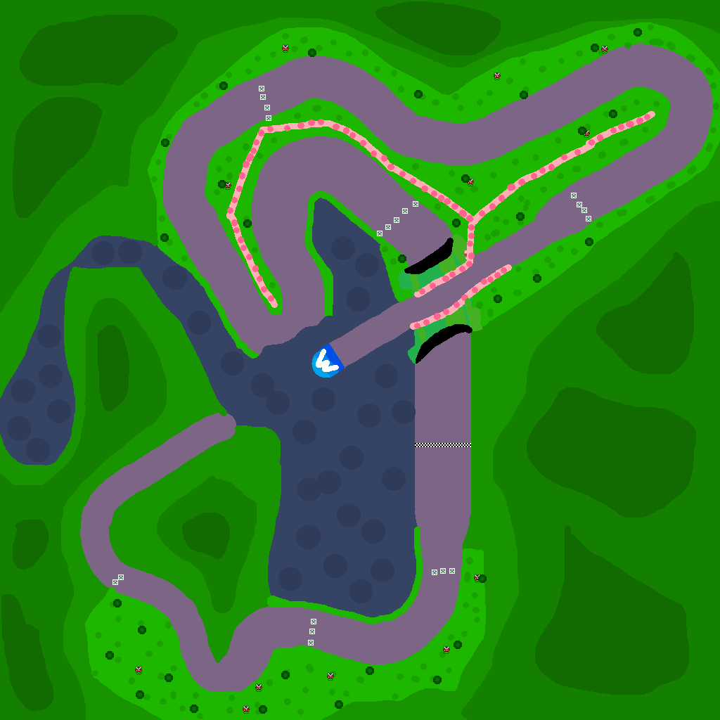 N64 Royal Raceway - Mario Kart PC