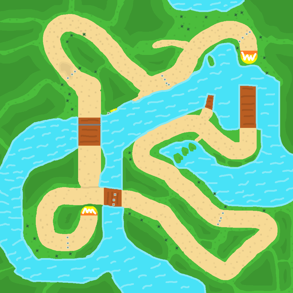 GBA Riverside Park - Mario Kart PC