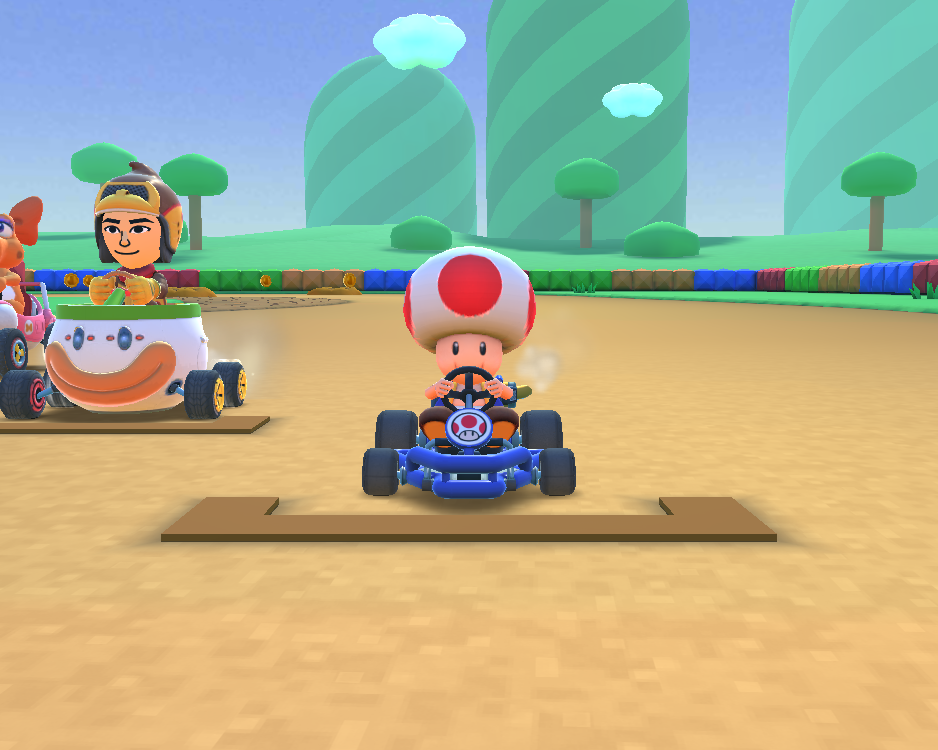 Toad in Mario Kart tour - Mario Kart PC