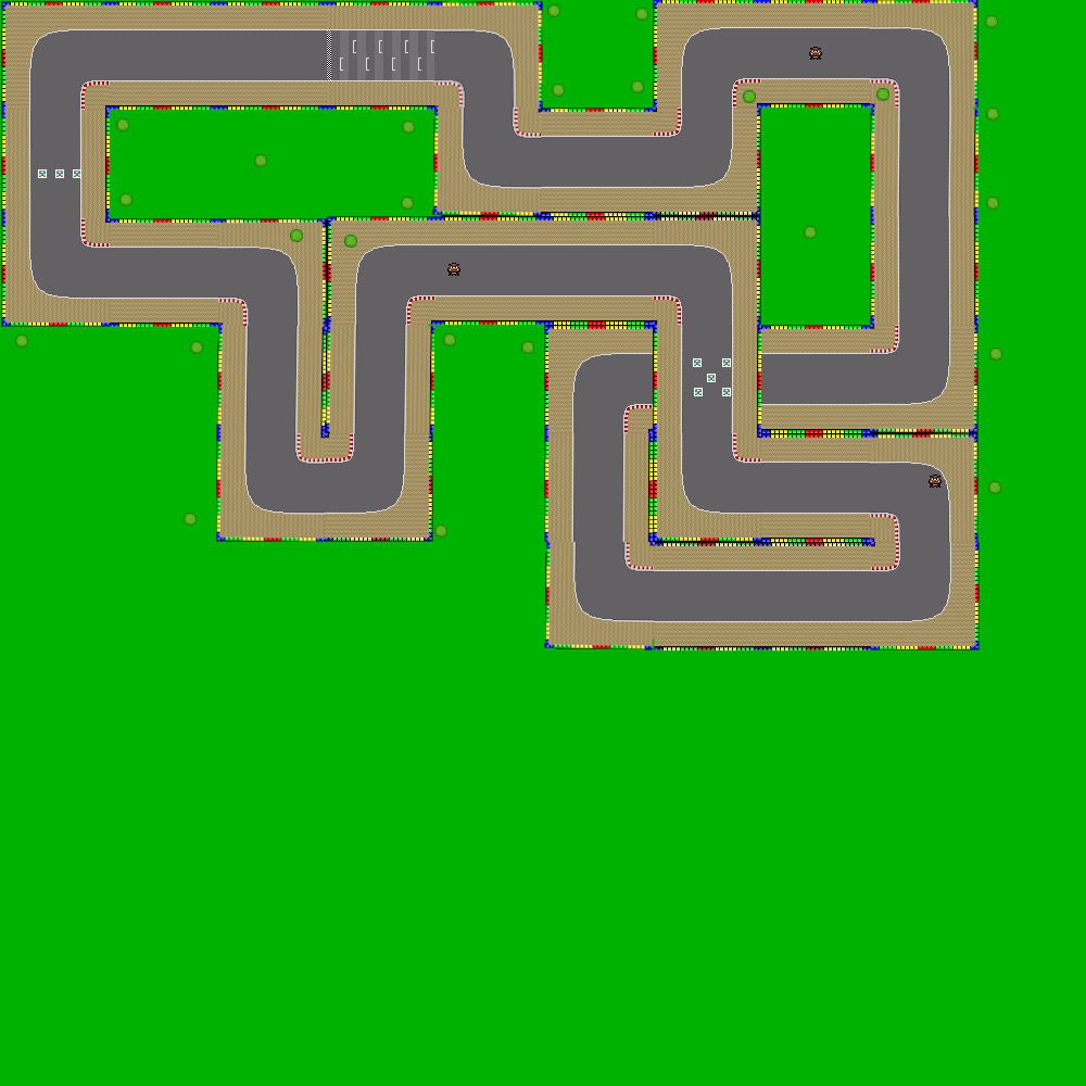 Toad Raceway - Mario Kart PC