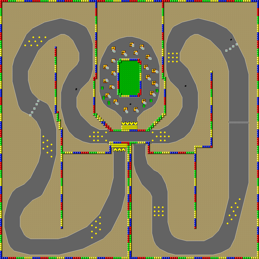 Mario's Loop Circuit - Mario Kart PC