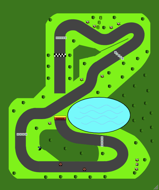 Toad Circuit Mario Kart Pc 8229