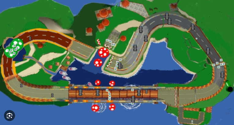 mushroom bridge - Mario Kart PC