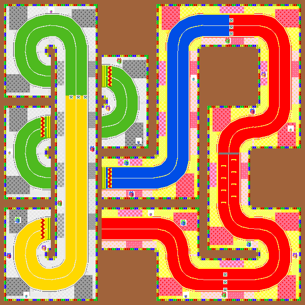 Ribbon Fort - Mario Kart PC