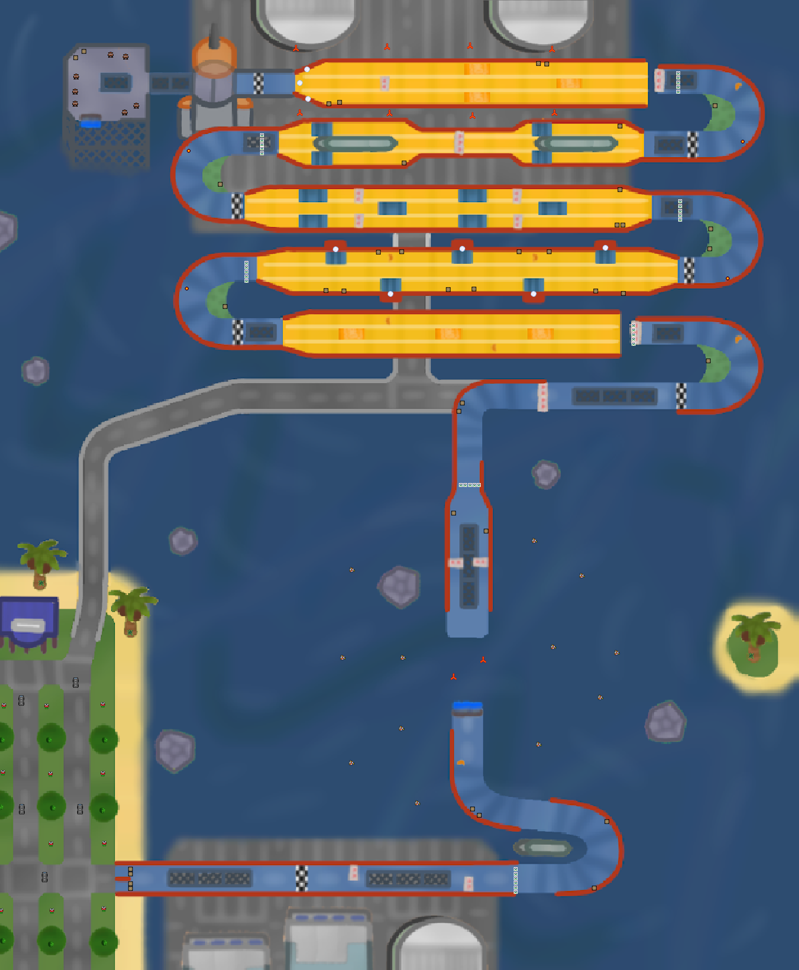 DK Spaceport - Mario Kart PC