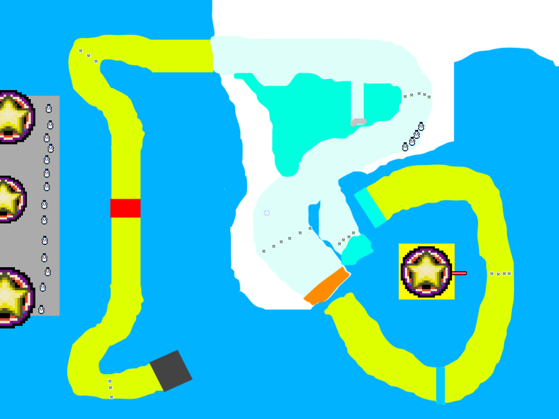 WII U ice ice outpost - Mario Kart PC