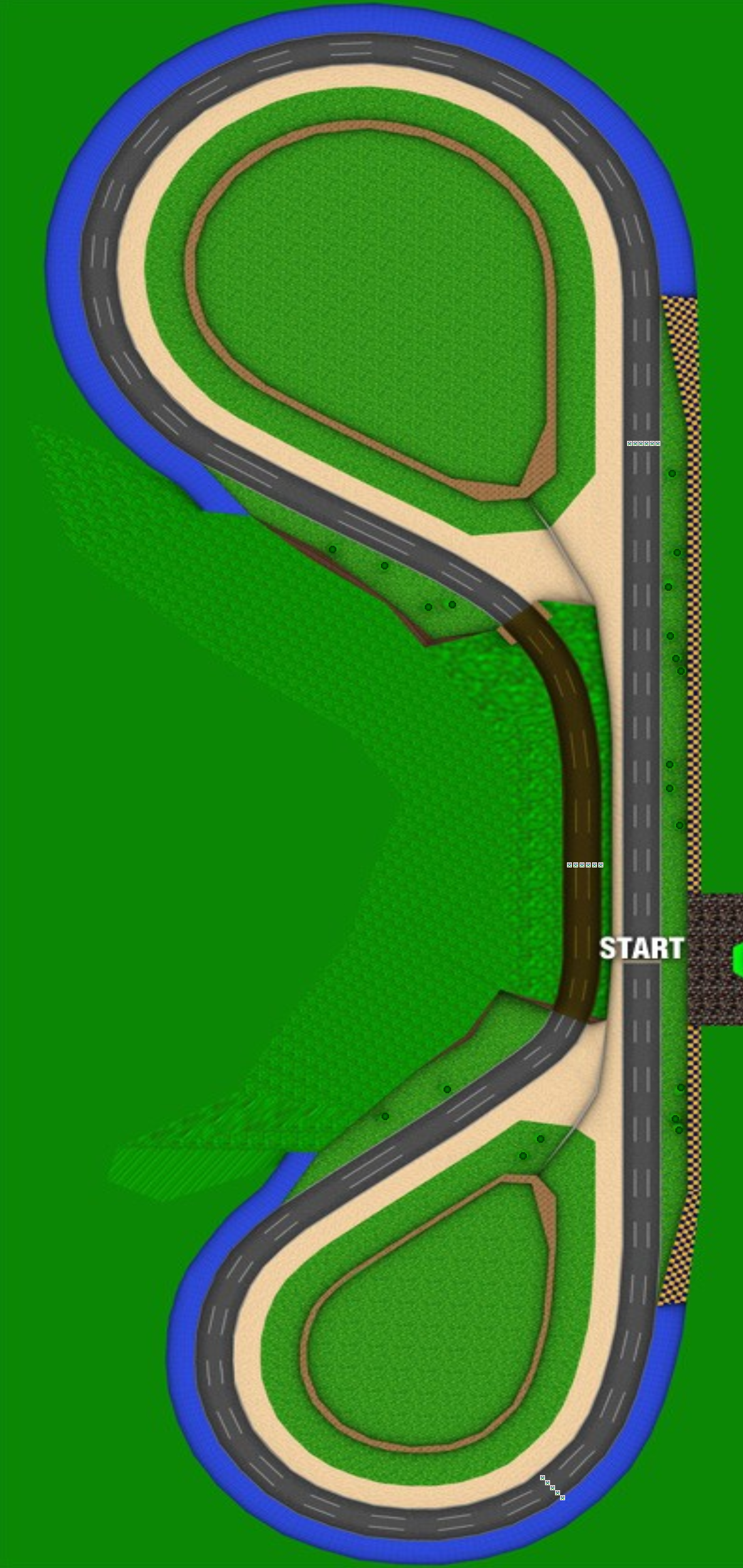 Luigi Raceway - Mario Kart PC