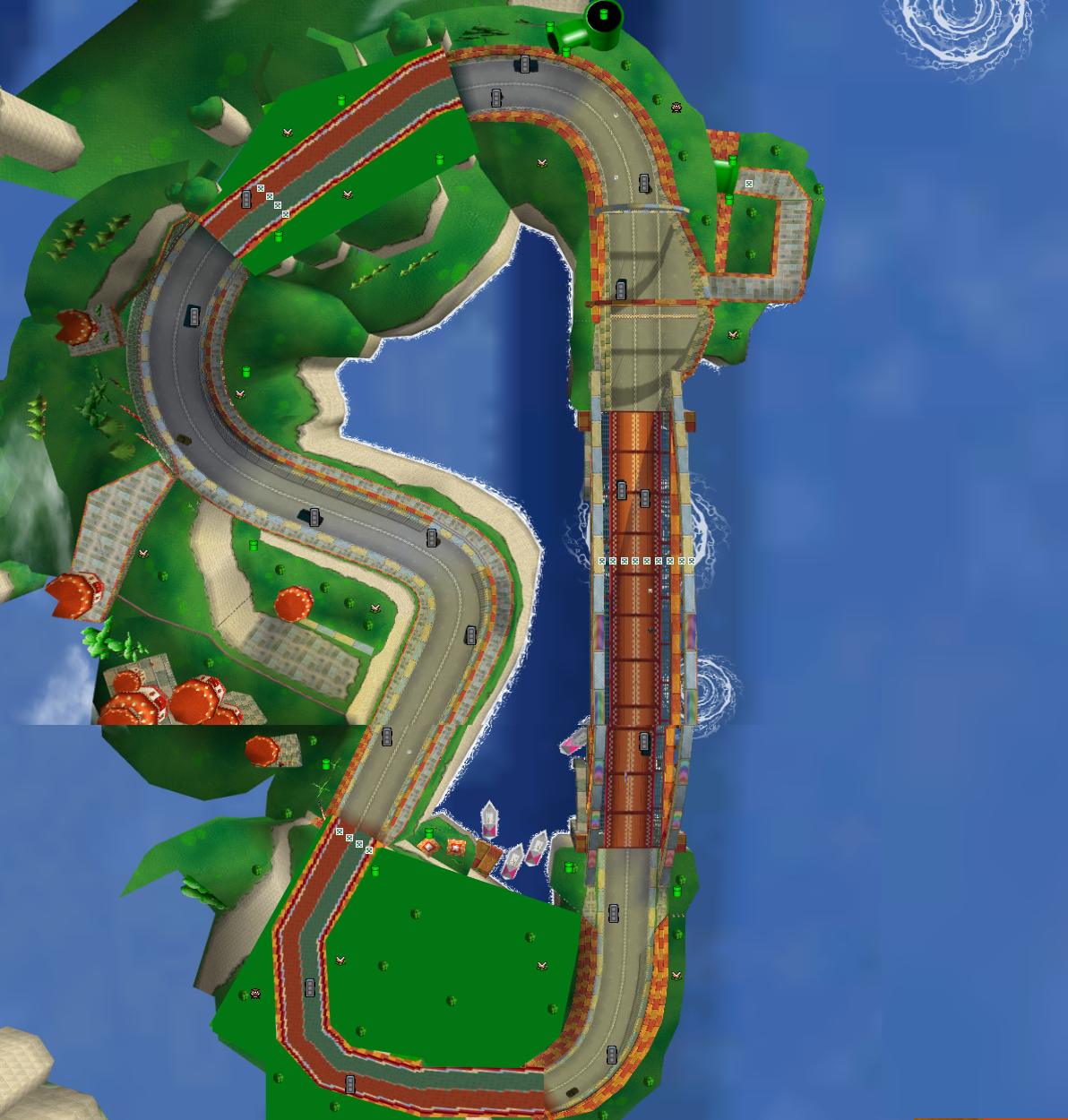 Mushroom Bridge - Mario Kart PC