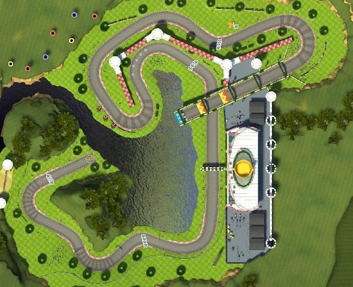 Royal Raceway - Mario Kart PC