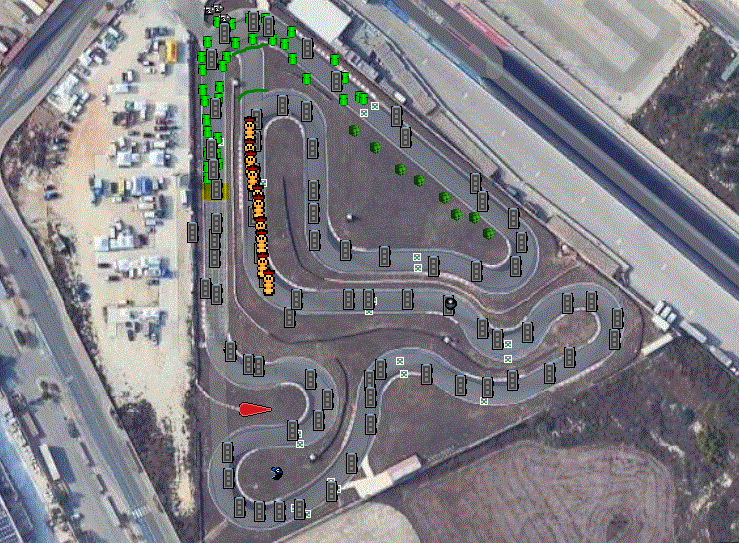 Complicated hal far raceway - Mario Kart PC