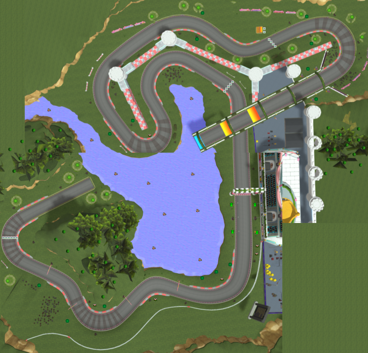 Royal Raceway - Mario Kart PC