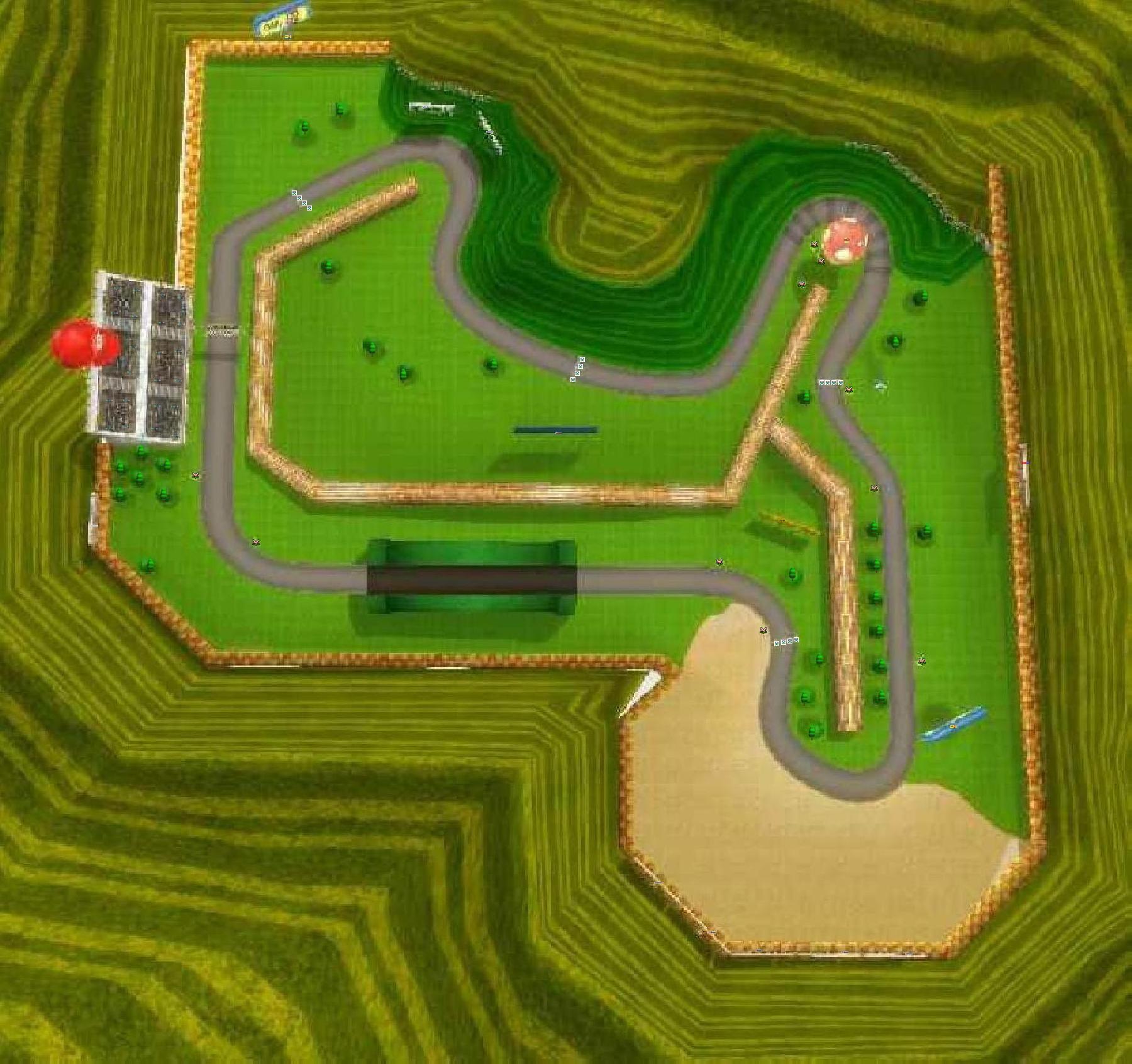 Mario Raceway - Mario Kart PC