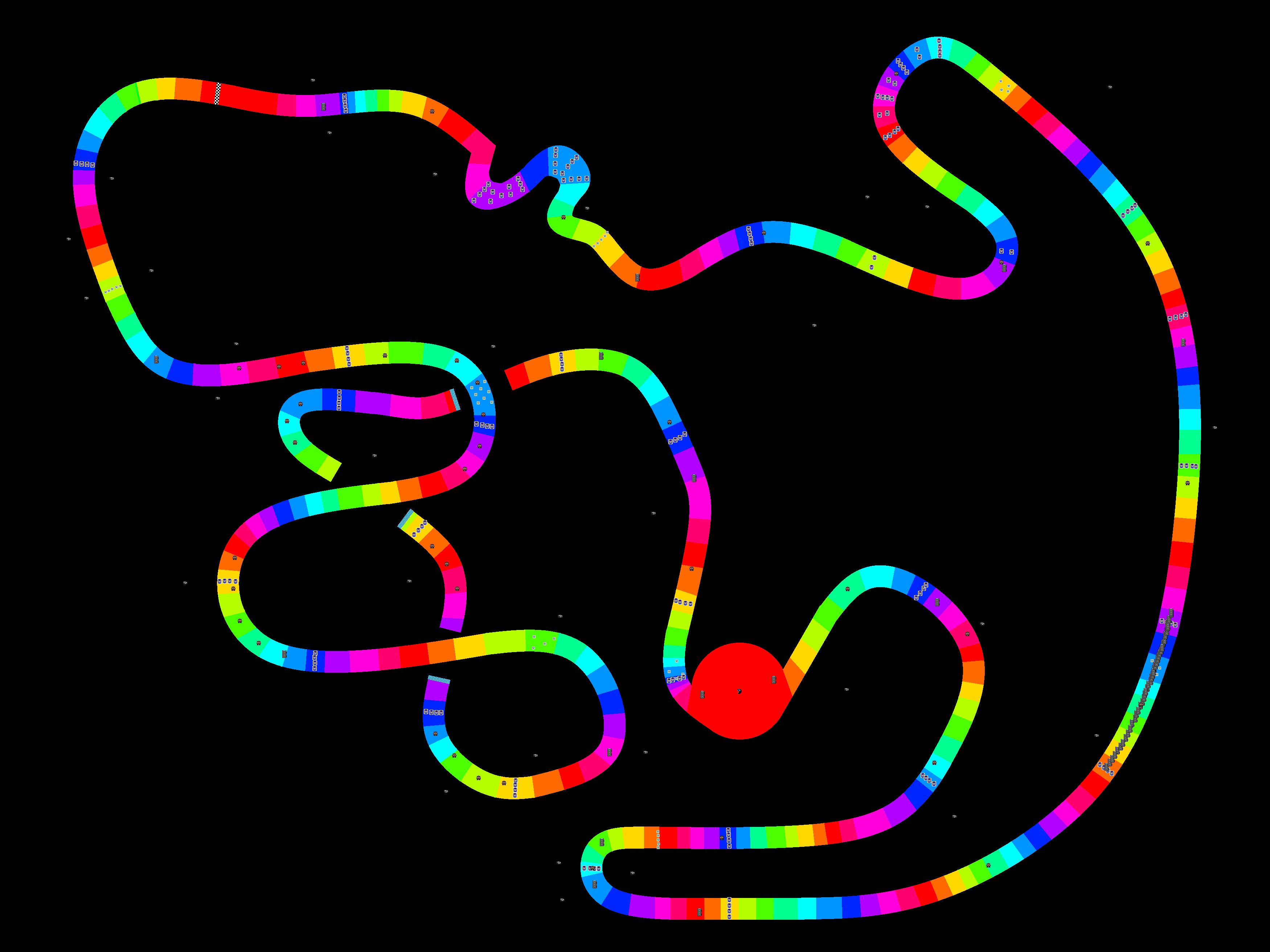 Rainbow Road 2 - Mario Kart PC