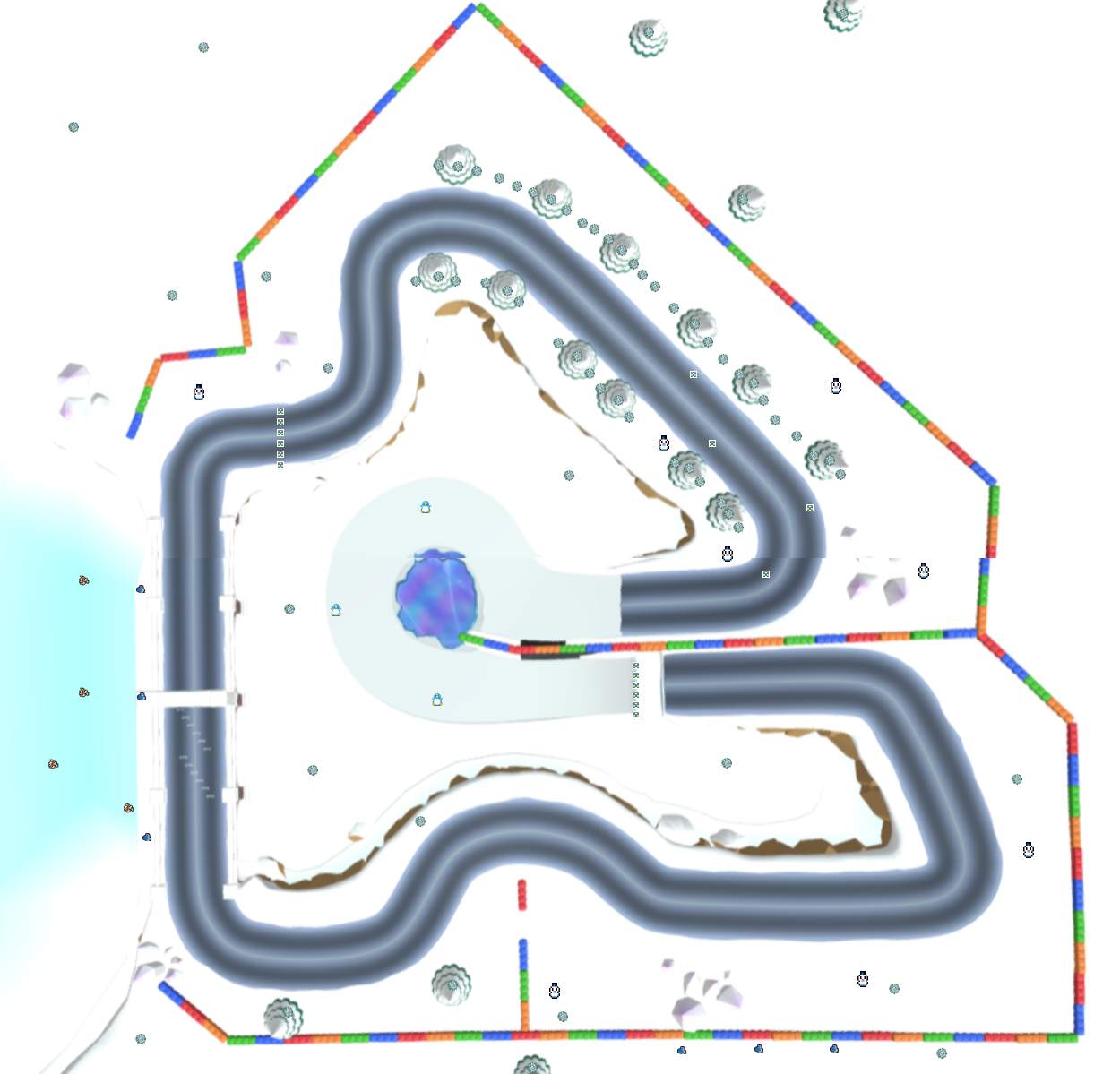 Snow Land - Mario Kart PC