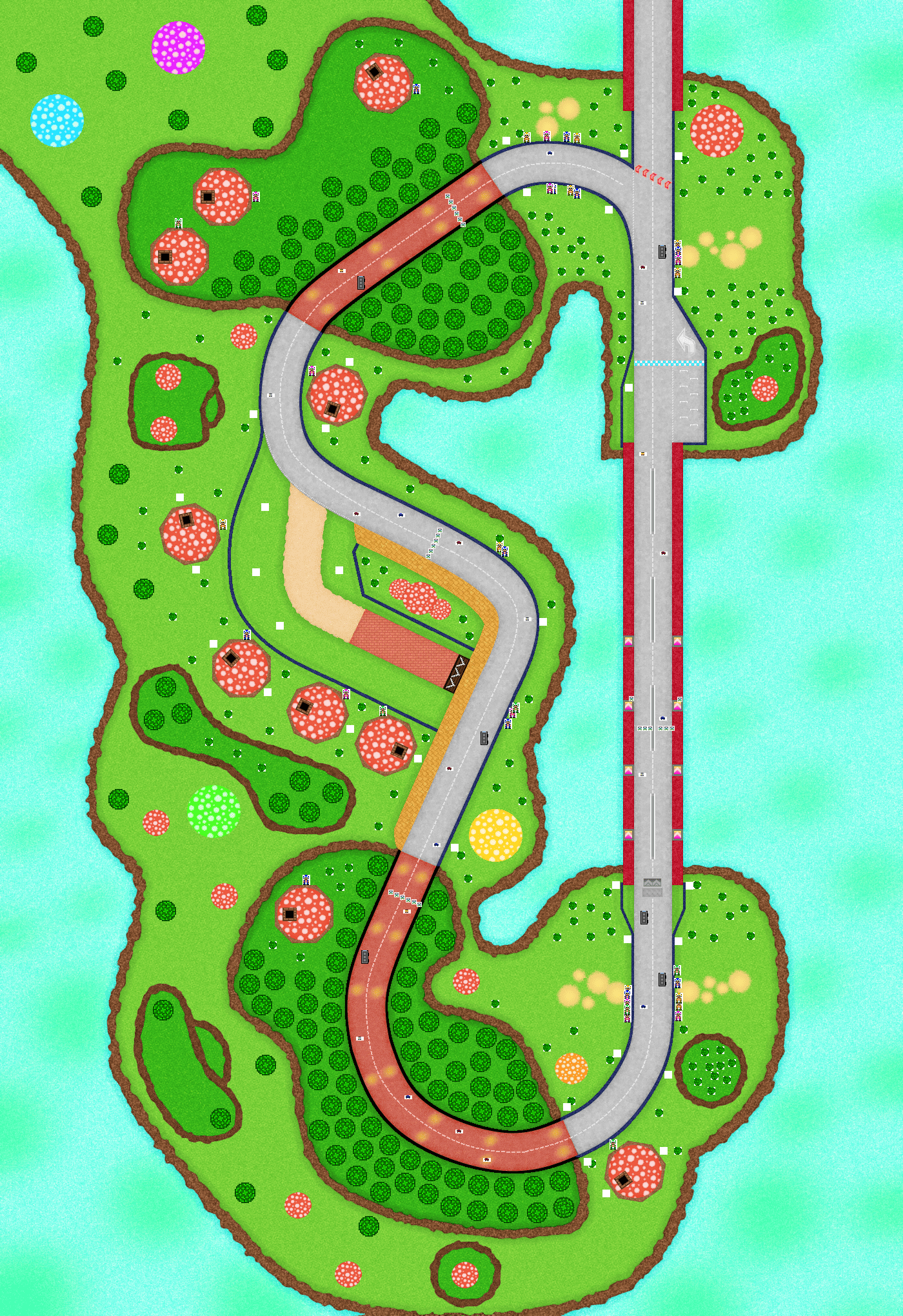 Mushroom Bridge - Mario Kart PC