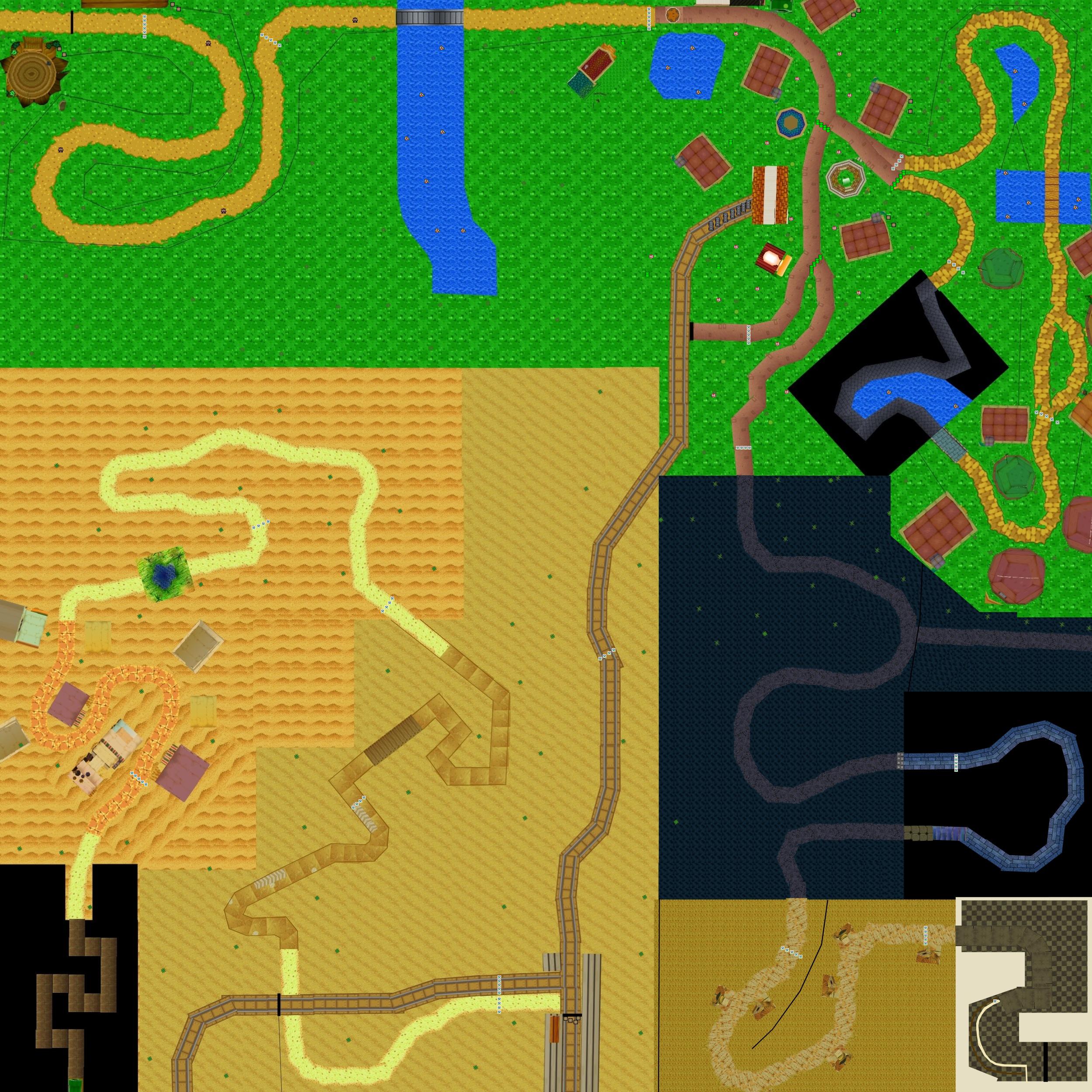 Paper Mario (Chapters 1, 2, and 3) - Mario Kart PC