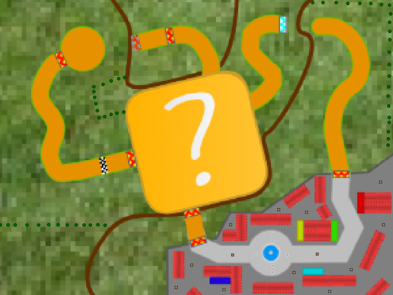 circuit bloc ? - Mario Kart PC