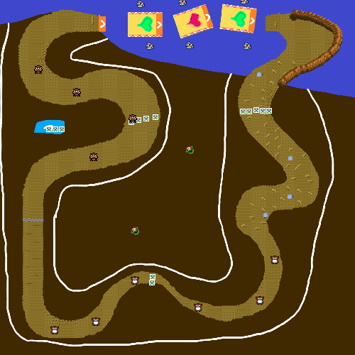 a circuit based on choco island 3(snes unused) and this circuit sucks ...