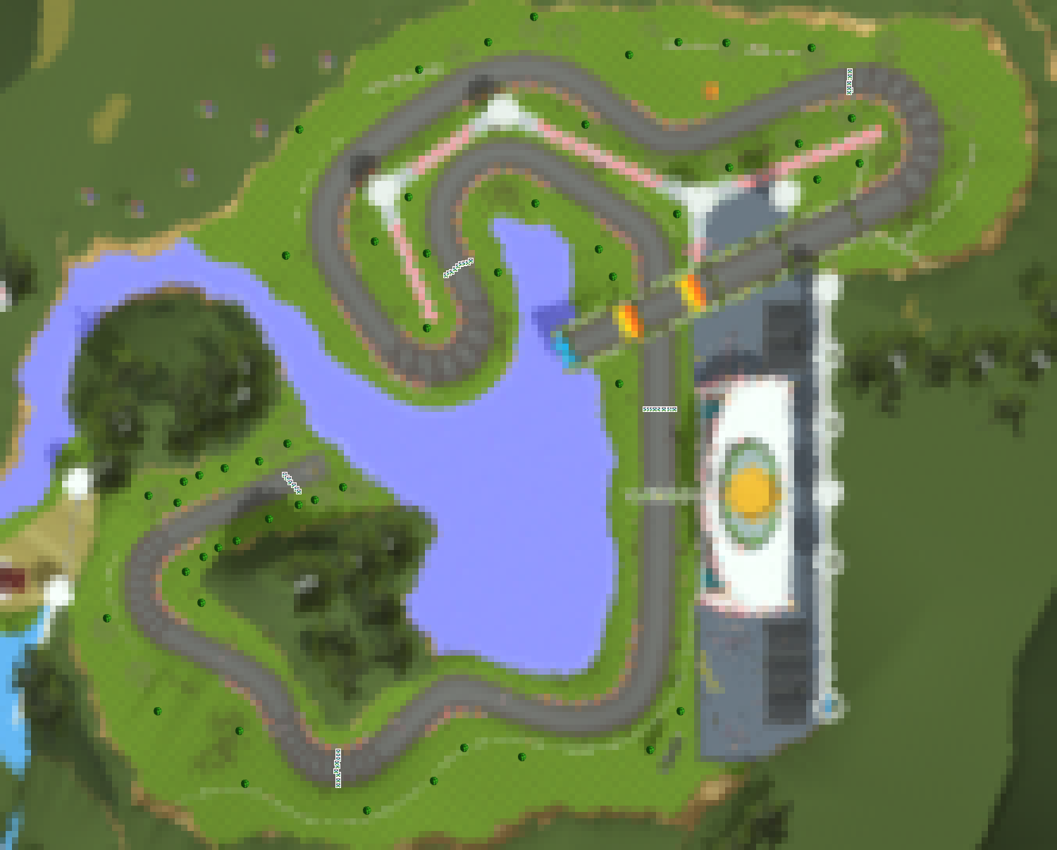 Royal Raceway - Mario Kart PC